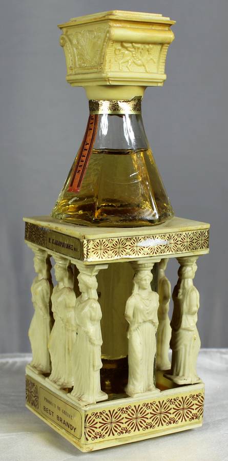 Mini liquor bottles - Caryatides brandy