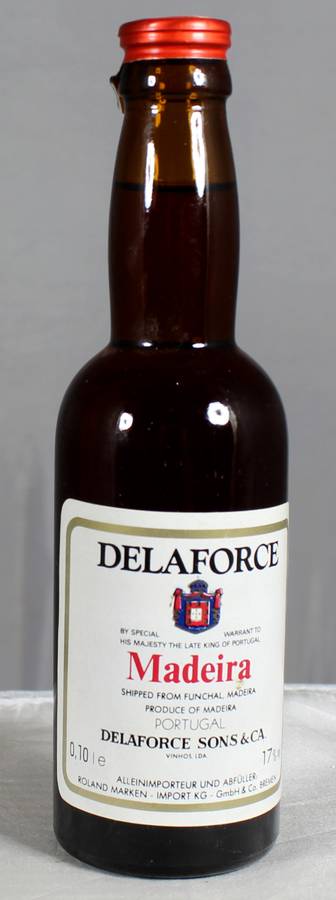 Mini liquor bottles - Madeira Delaforce