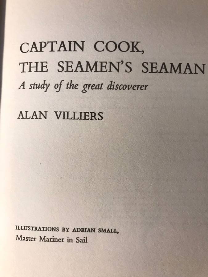 Captain Cook: The Seamans Seaman - Alan Villiers