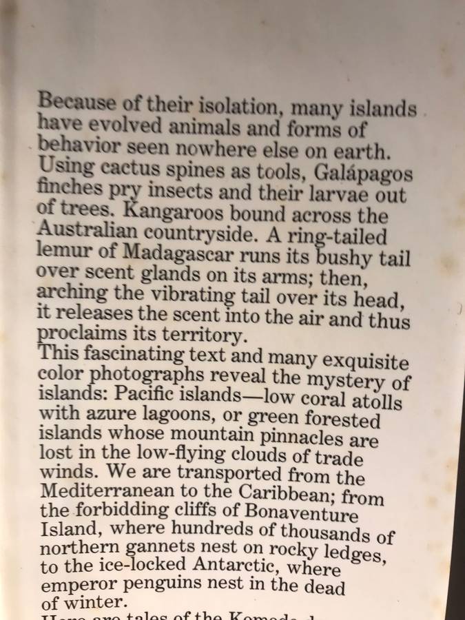 Wildlife of the Islands - William H Amos
