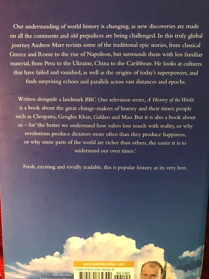 A History of the World - Andrew Marr (Unread/Near Mint)