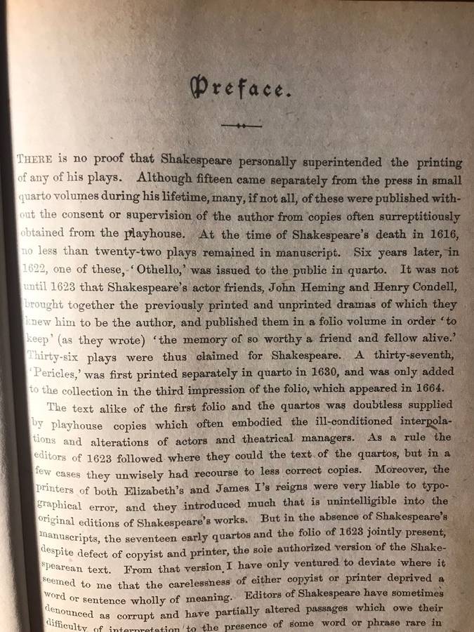 The Complete Works of William Shakespeare (1987 Hardcover)