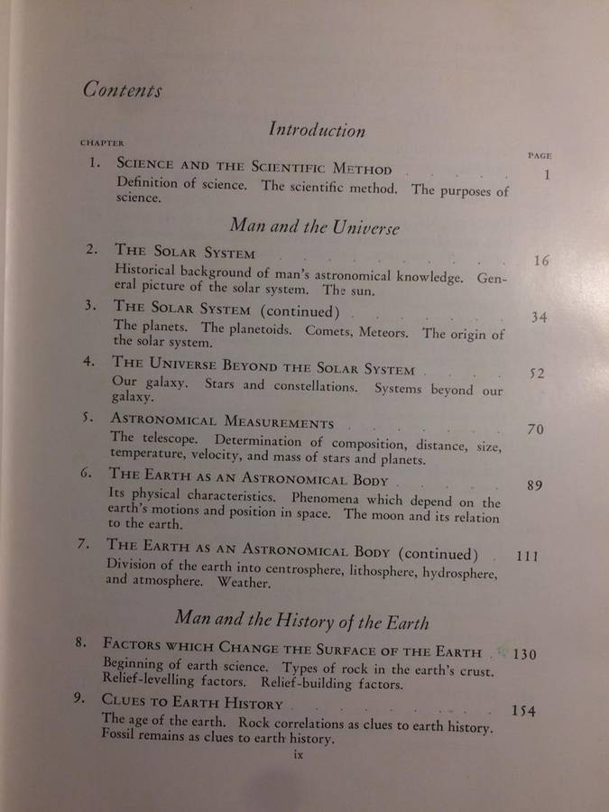 Man and his Physical World - Dwight E Gray (1946 Hardcover)