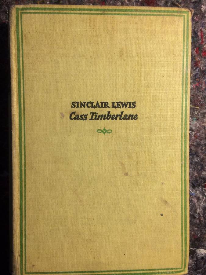 Cass Timberlane: A Novel of Husbands and Wives - Sinclair Lewis (1946 1st Edition HARDCOVER)