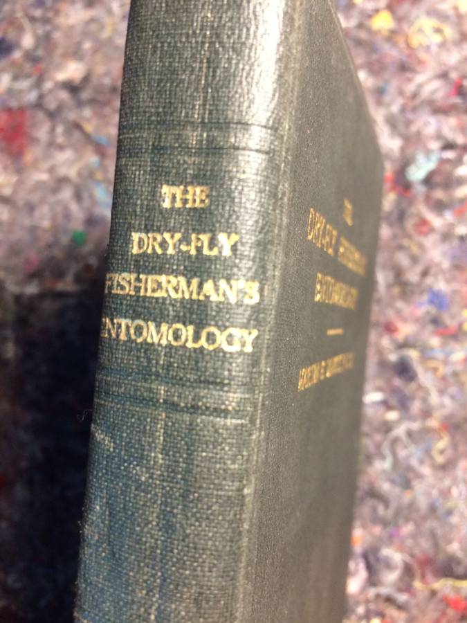 THE DRY-FLY FISHERMAN'S ENTOMOLOGY - Martin E. Mosely (1921 1st Edition Hardcover RARE)