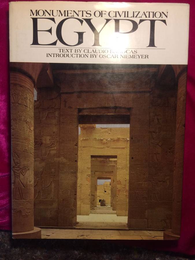 Monuments of Civilization: Egypt - Claudio Barocas (1973 1st Edition Large Format Hardcover)