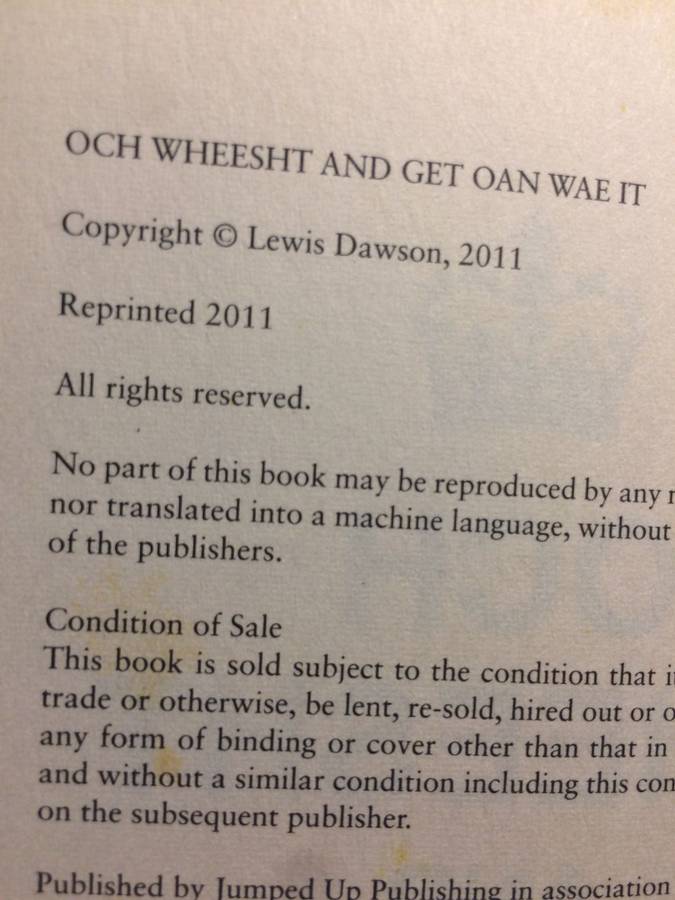 Och Wheesht and Get Oan Wae It: Timeless Scottish Wisdom for Every Occasion