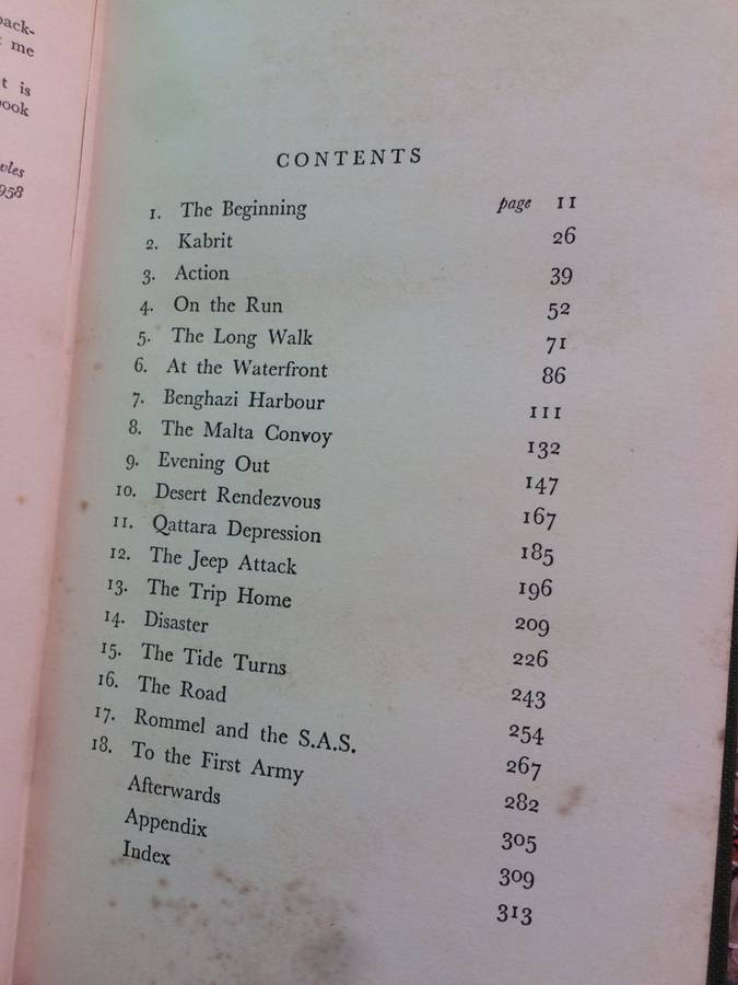 The Phantom Major: David Sterling and the SAS Regiment - Virginia Cowles (1958 1st Edition)
