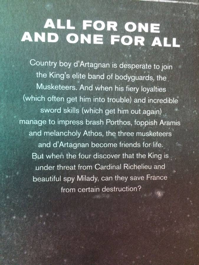 The Three Musketeers - Alexandre Dumas