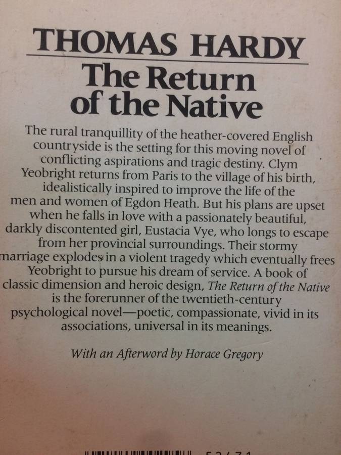 The Return of the Native - Thomas Hardy