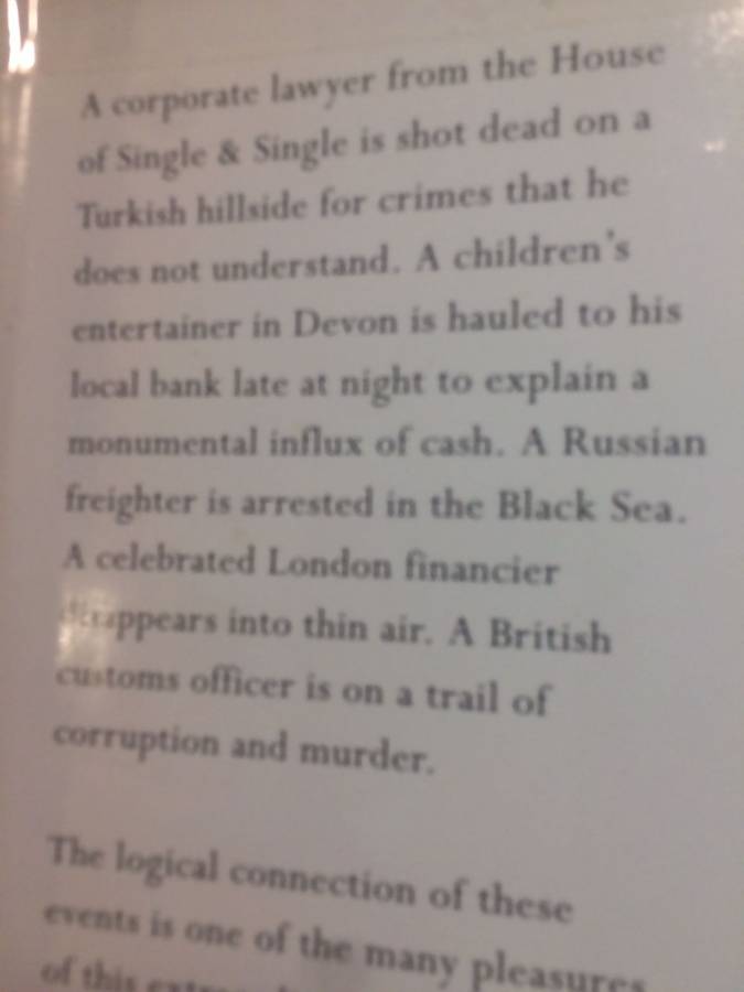 Single & Single - John Le Carré (1999 Hardcover)
