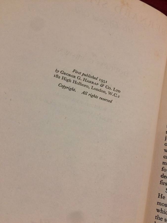 Bernard Spilsbury: His Life and Cases - Douglas G. Browne (1951 First Edition Hardcover)