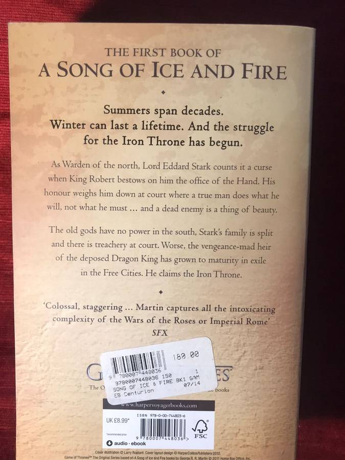 A Game of Thrones - George R.R. Martin