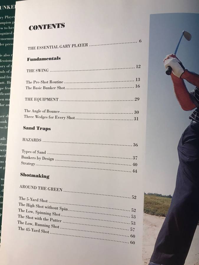 Bunker Play - Gary Player with Mike Wade (1996 1st Edition)