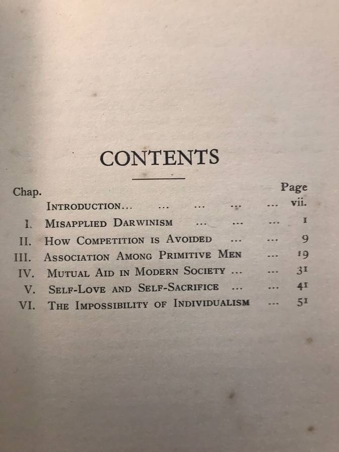 Fraternity and Evolution: A Study in Social Dynamics - Tom Swan (1926 1st Edition)