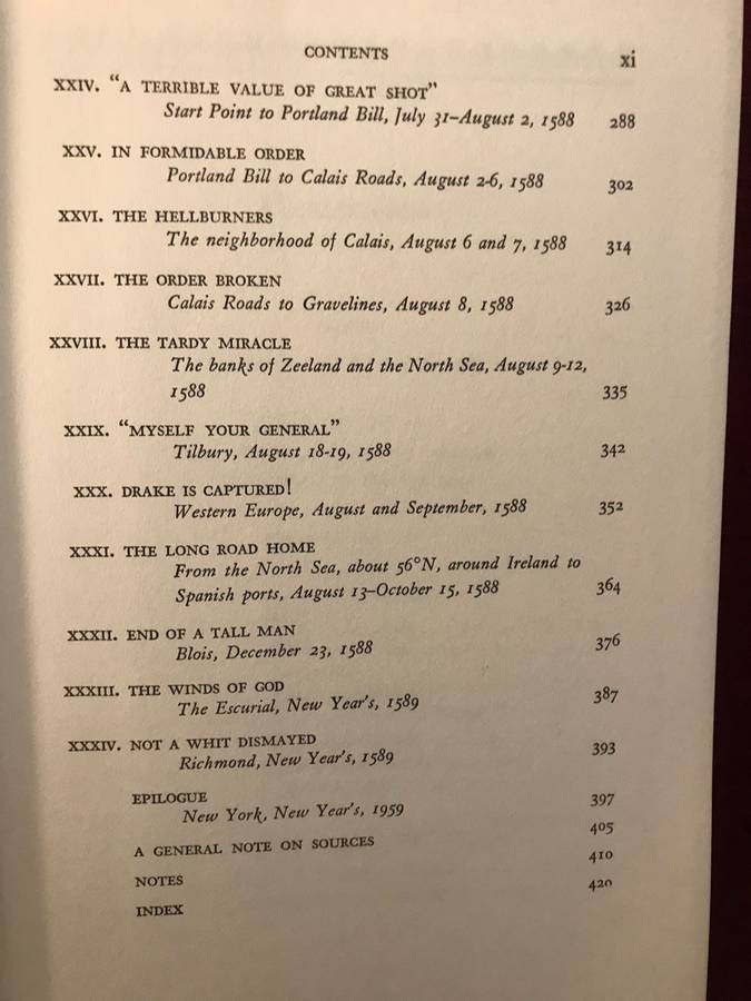 The Armada - Garrett Mattingly (1959 1st Edition Hardcover)