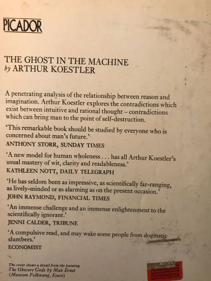 The Ghost in the Machine - Arthur Koestler