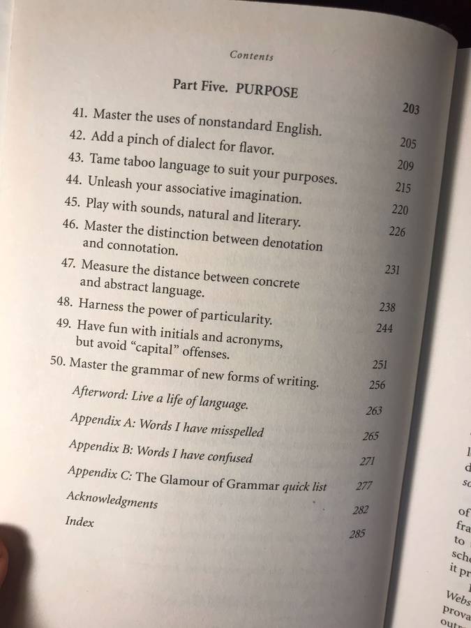 The Glamour of Grammar - Roy Peter Clarke (2010 1st Edition Hardcover)