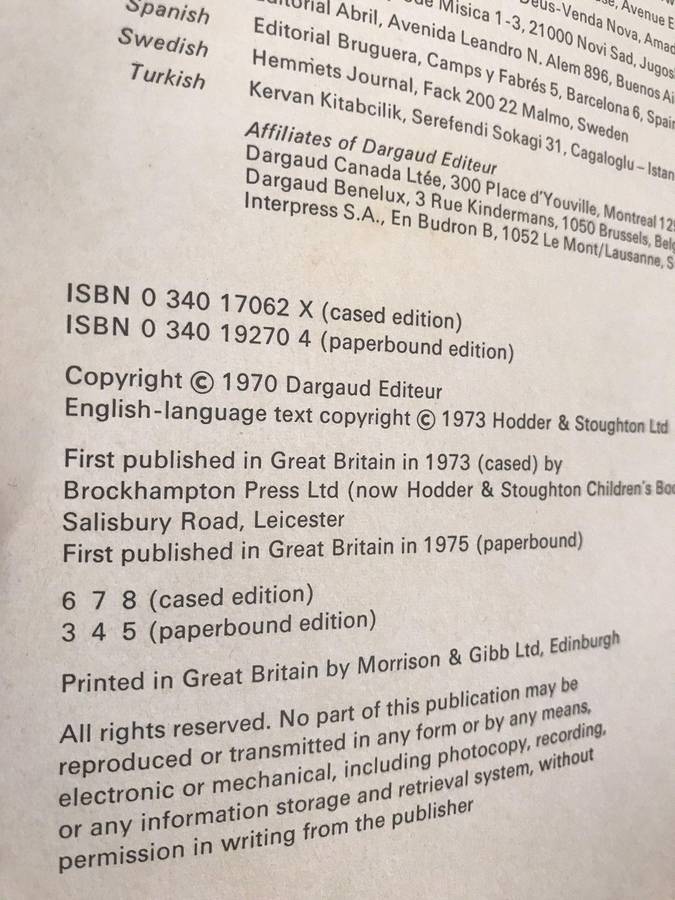 Asterix in Switzerland - Goscinny & Underzo