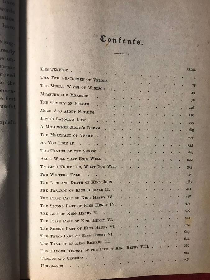The Complete Works of William Shakespeare (1987 Hardcover)