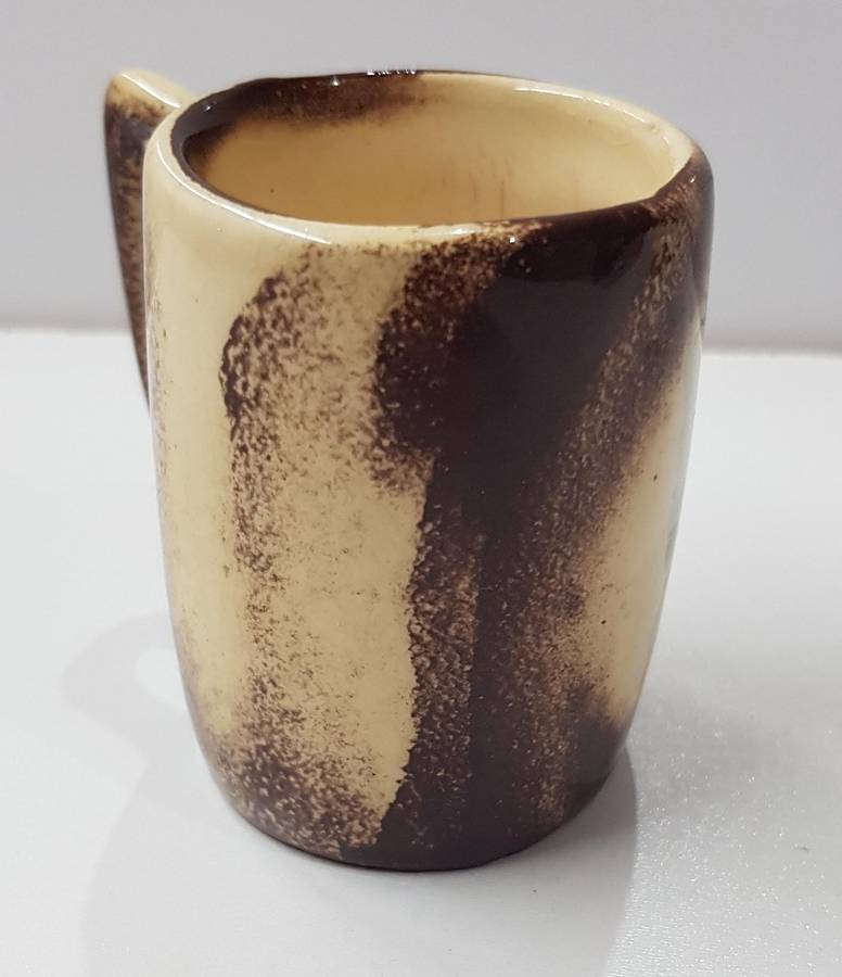 Vintage Kruger National Park souvenir toothpick holder/miniature beer mug.  Souvenir by Crescent War