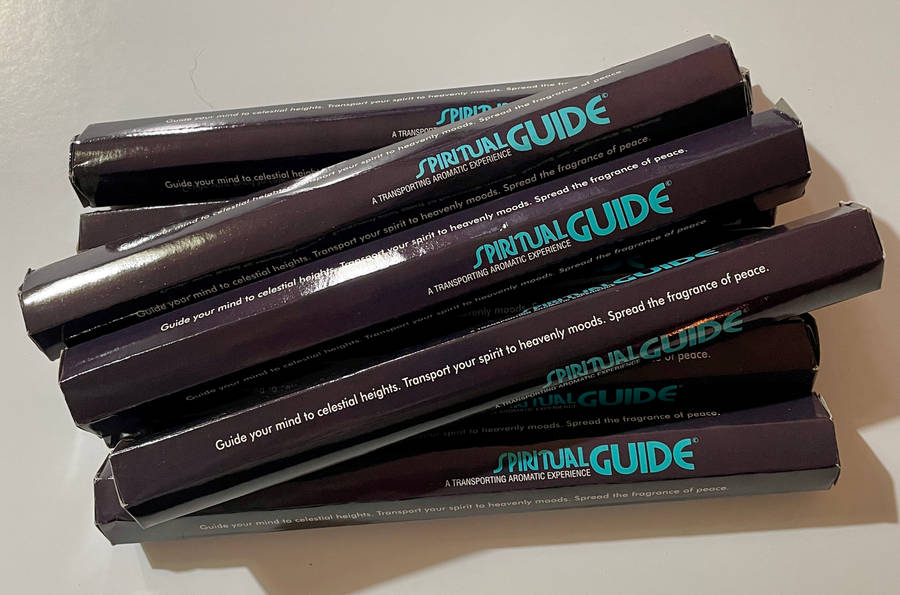 Spiritual Guide Incense - Blue Hexagonal Box