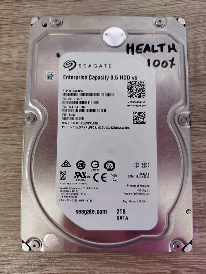 2TB Seagate HDD
