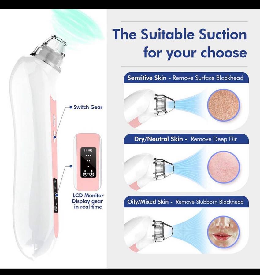 Electric blackhead remover