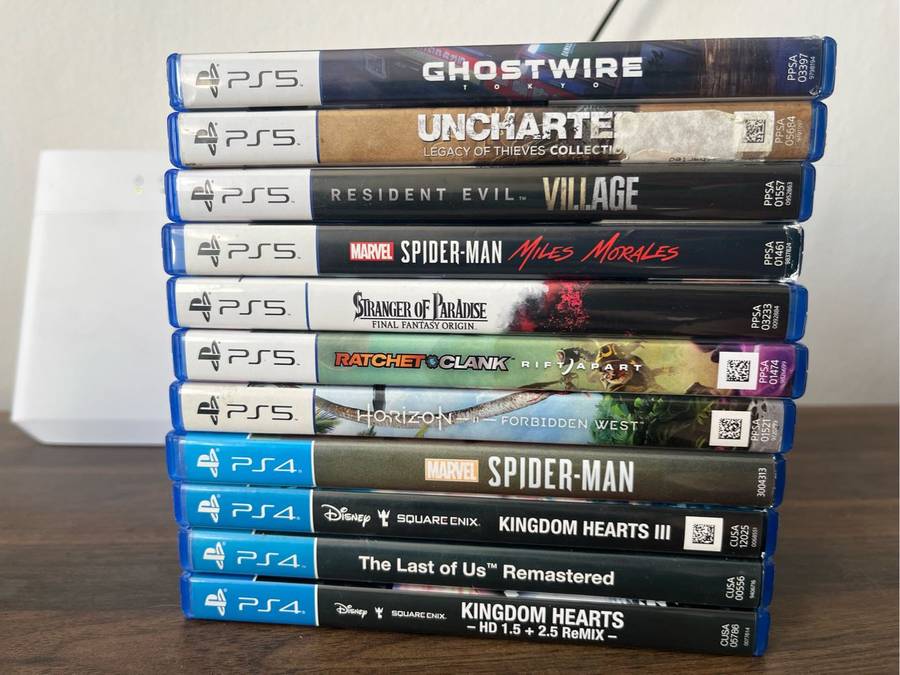 Playstation 5 Disc Edition + 11 games