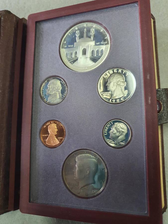 USA 1984 Olympic Prestige coin set