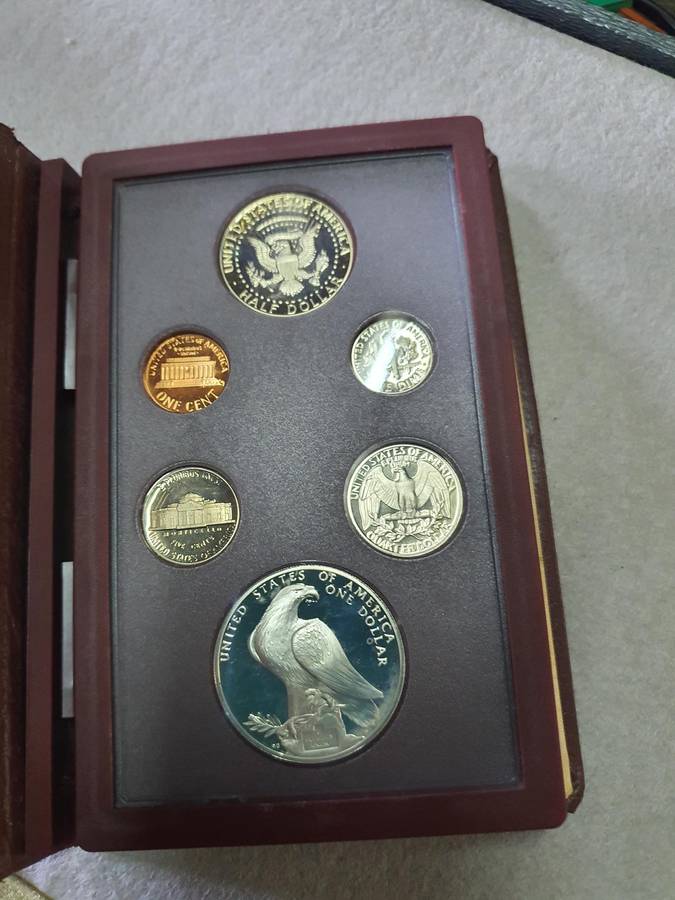 USA 1984 Olympic Prestige coin set