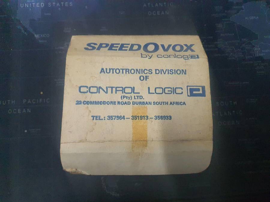 Antique vehicle speed monitor