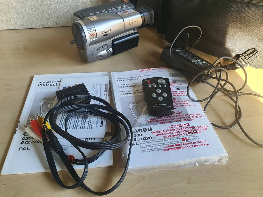Antique Canon G15hi Video Camera