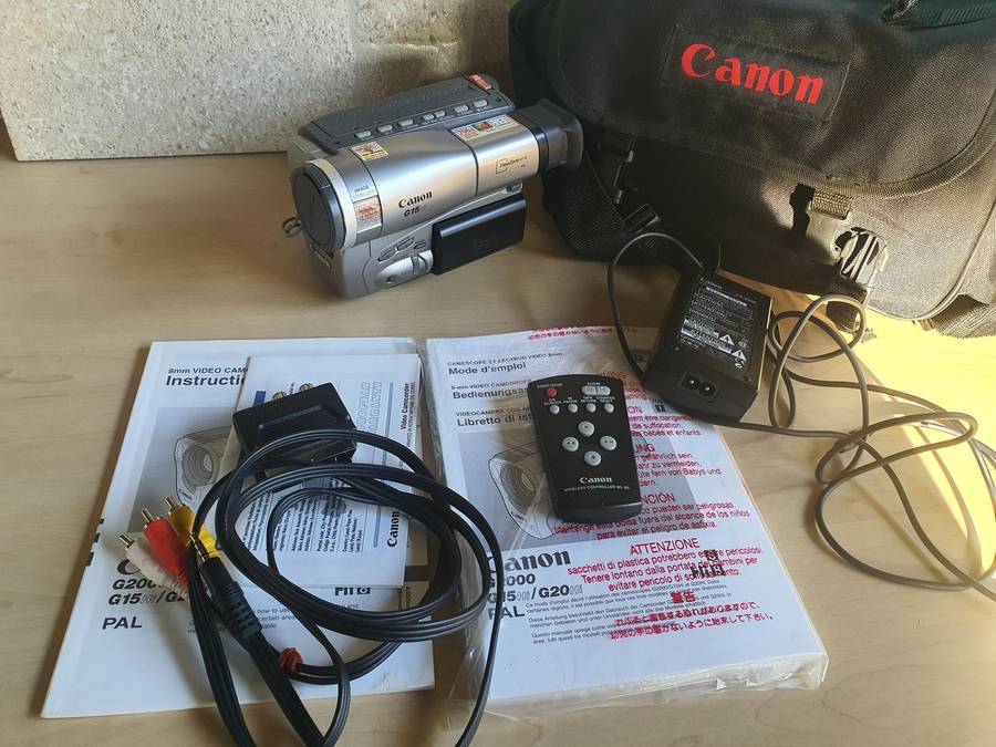 Antique Canon G15hi Video Camera