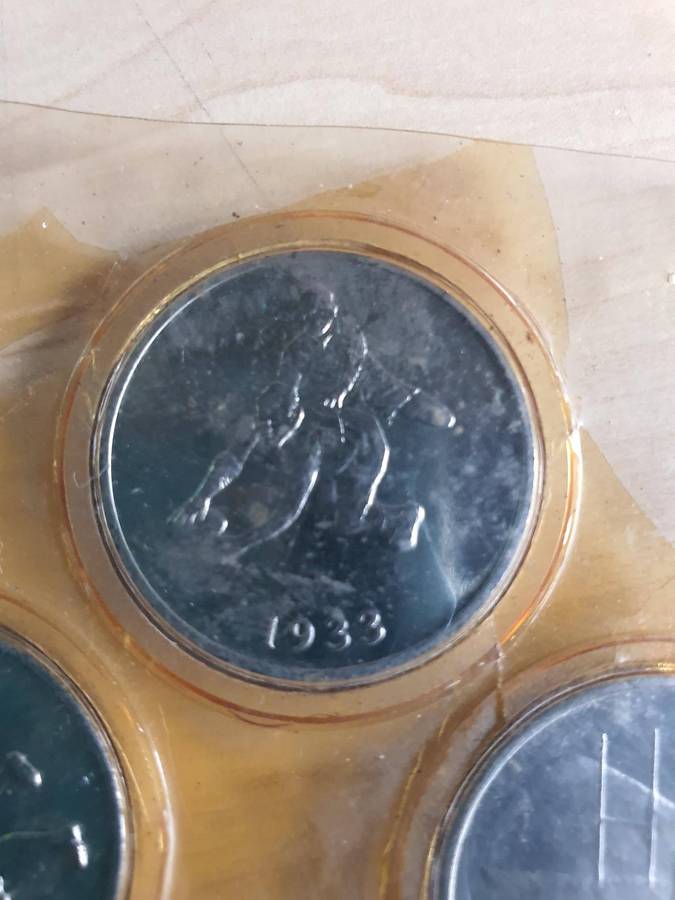 Danie Craven Medallions 3 Off as per Photos. 1933