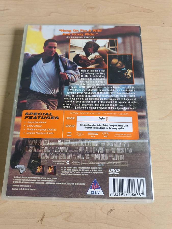 Speed DVD