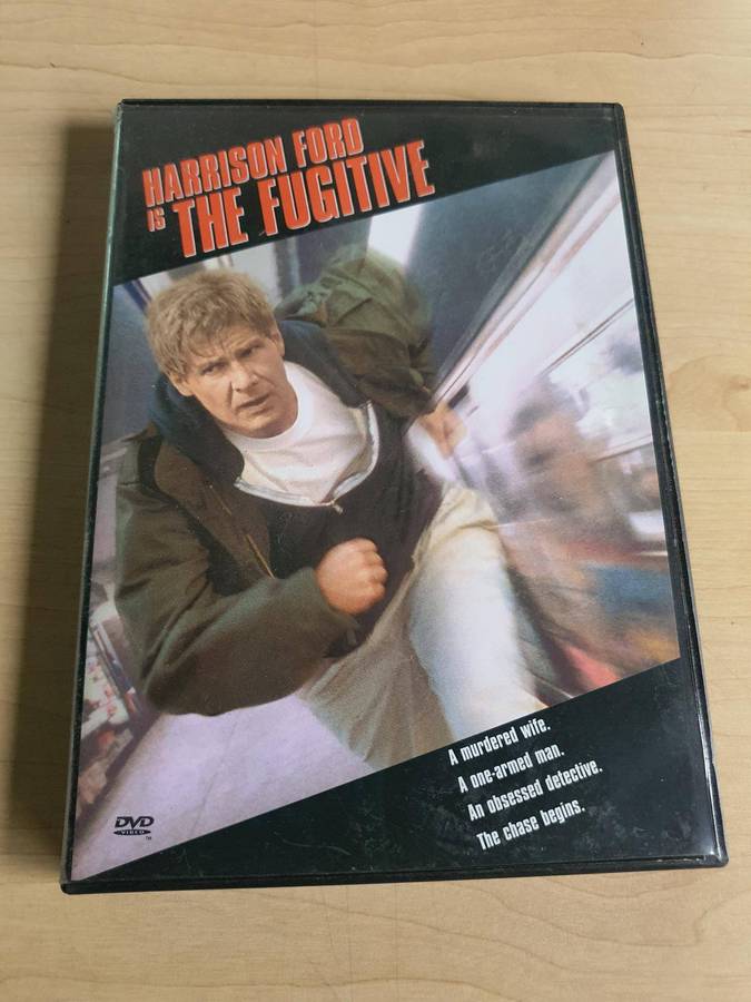 Harrison Ford is The Fugitive DVD