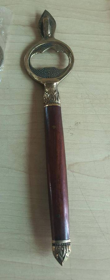 Antique Brass bottle openers lot off 5 one price for all.