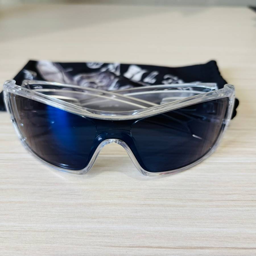 Oakley Transparent Blue Mirror Batwolf: Unleash Your Edge. Unbreakable Style & Unrivaled Performance