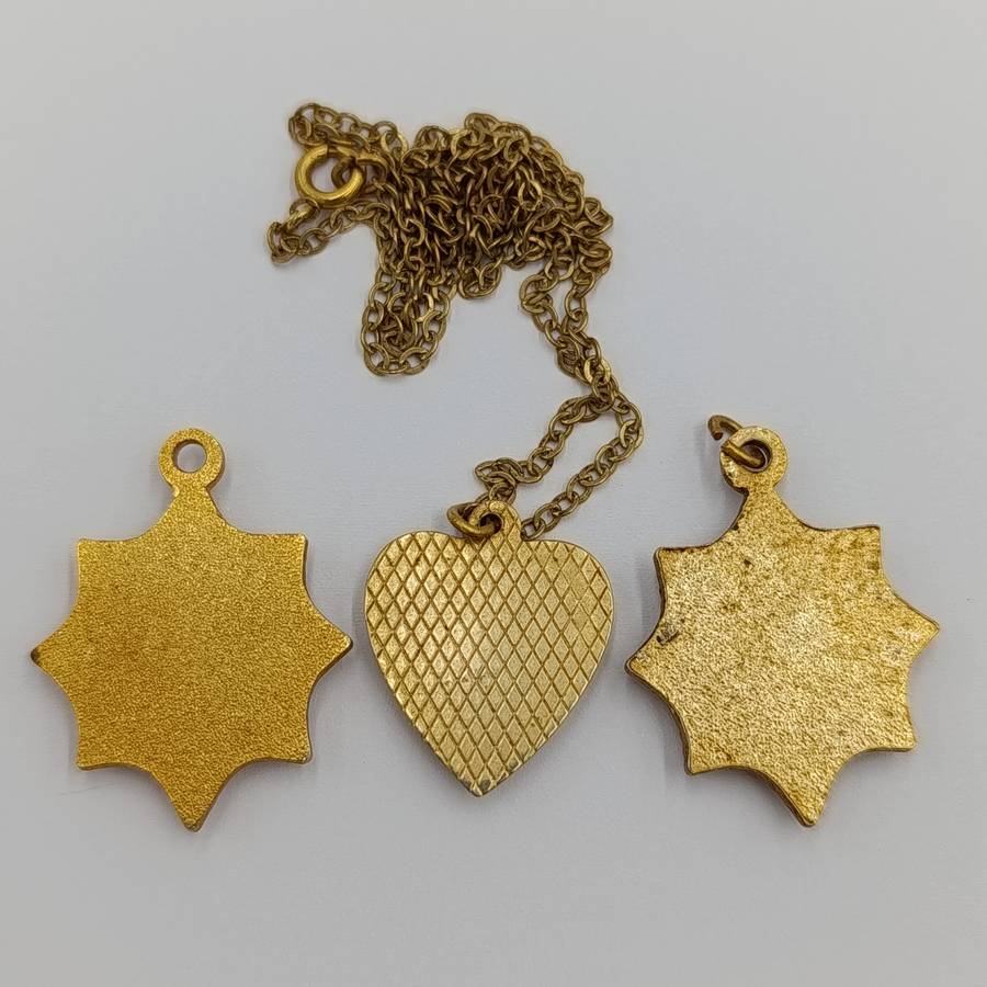 Lot of vintage SA Police pendants and charms