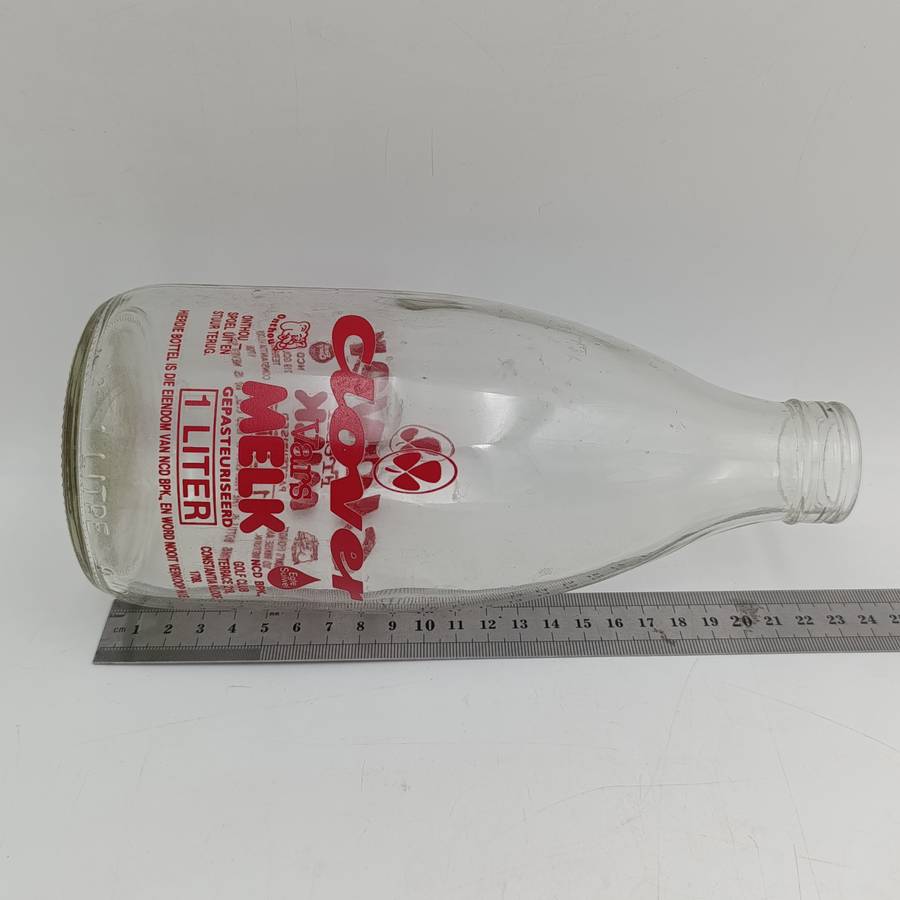 Vintage Clover Milk 1 Liter glass bottle