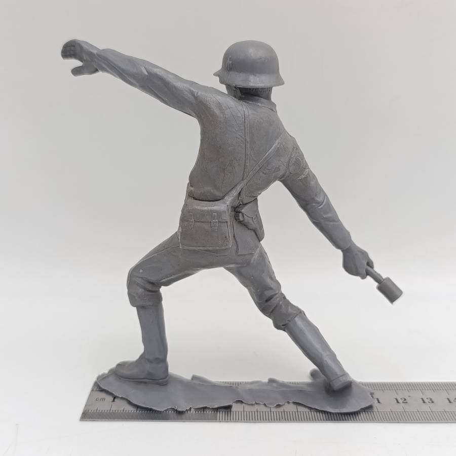Marx Toys WW2 German toy soldier - 6 inch