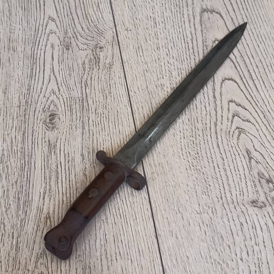 Boer War Enfield P1888 Pattern, 303 bayonet with Scabbard - issued June 1898