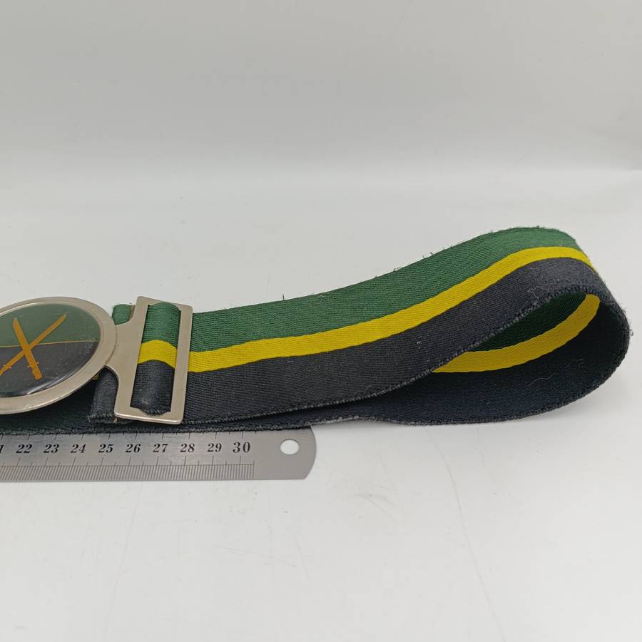 SA Infantry School Stable belt and buckle