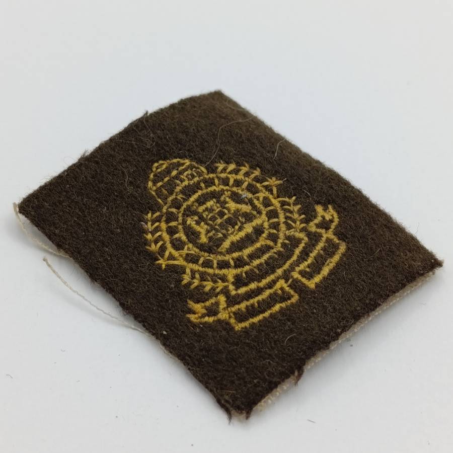 SA Railway Police field dress cap badge