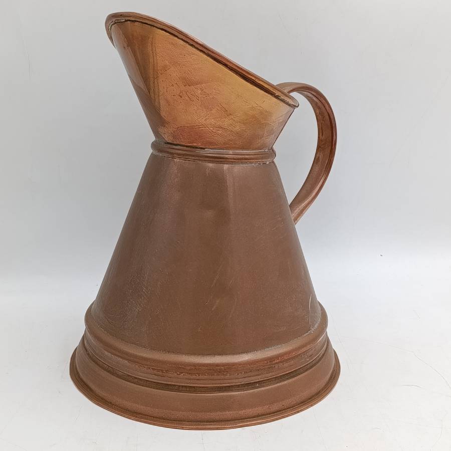 Antique De Klerk copper pitcher