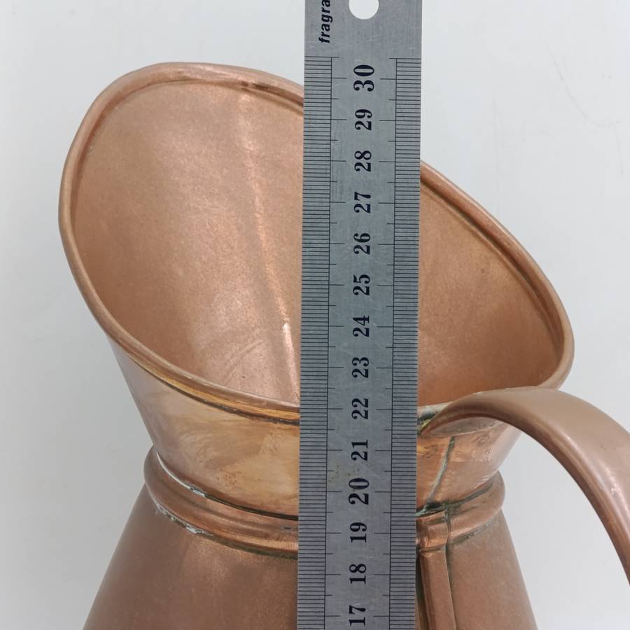 Antique De Klerk copper pitcher