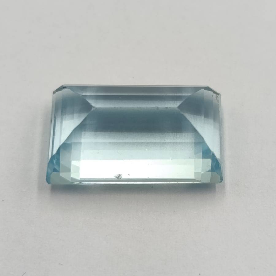 Rectangular Step Cut Aquamarine of 11,514ct with Gemlab certificate