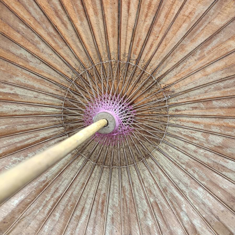 Vintage Oriental Parasol umbrella