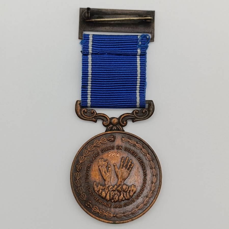 SA Fire Services Long service and good conduct medal #2814